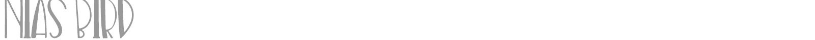Nias Bird font preview